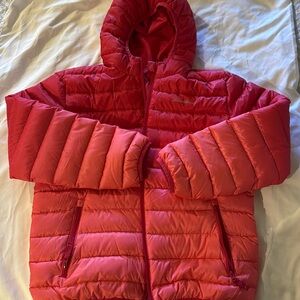 Kids L Eddie Bauer reversible puffer jacket